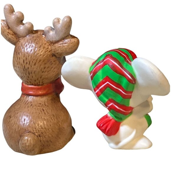 Mouse and Deer Christmas Décor figurines - Picture 7 of 11